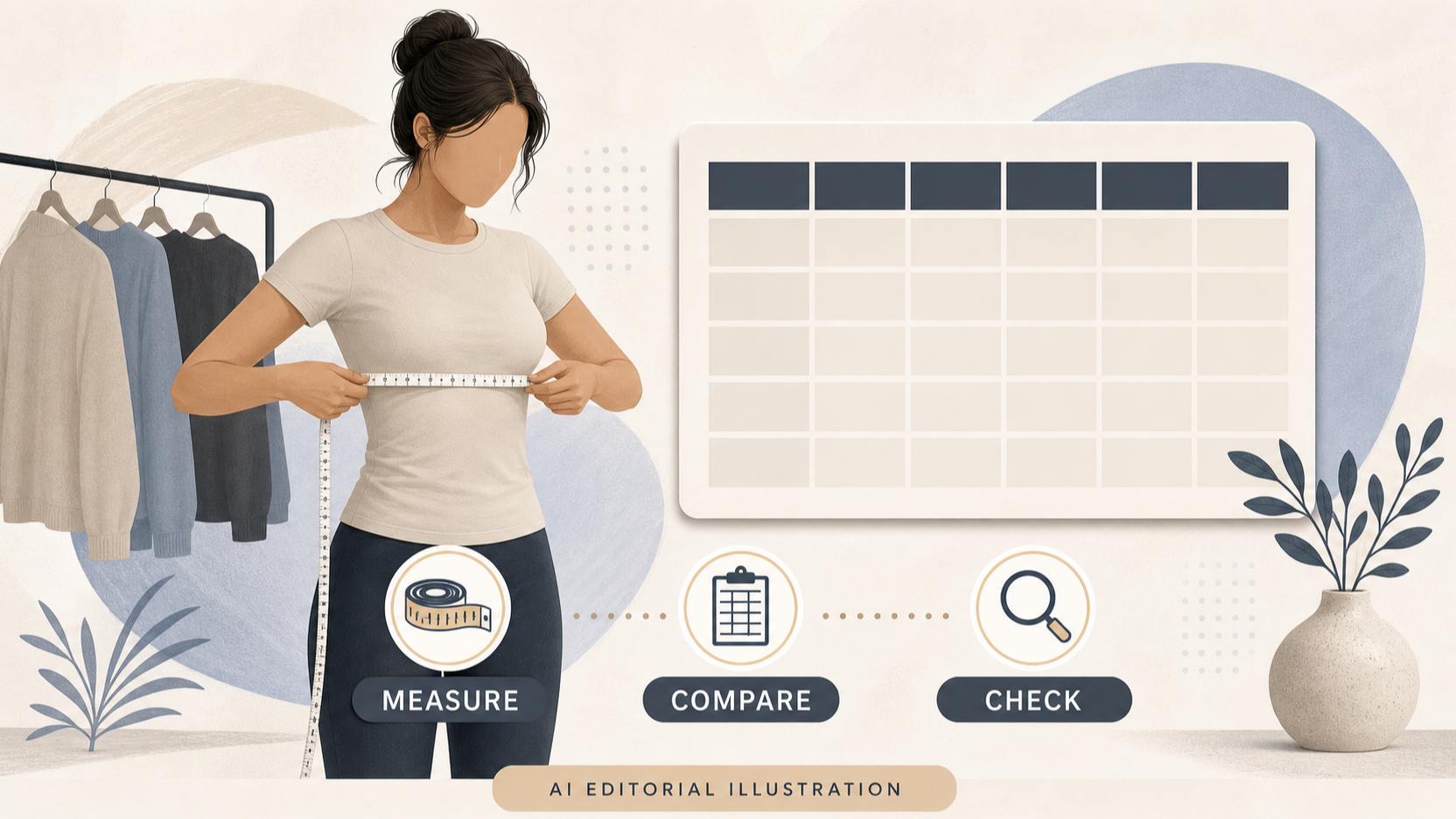 Editorial illustration for Best UK High-Street Brands for Wardrobe Essentials: Evidence-Led Top Choices